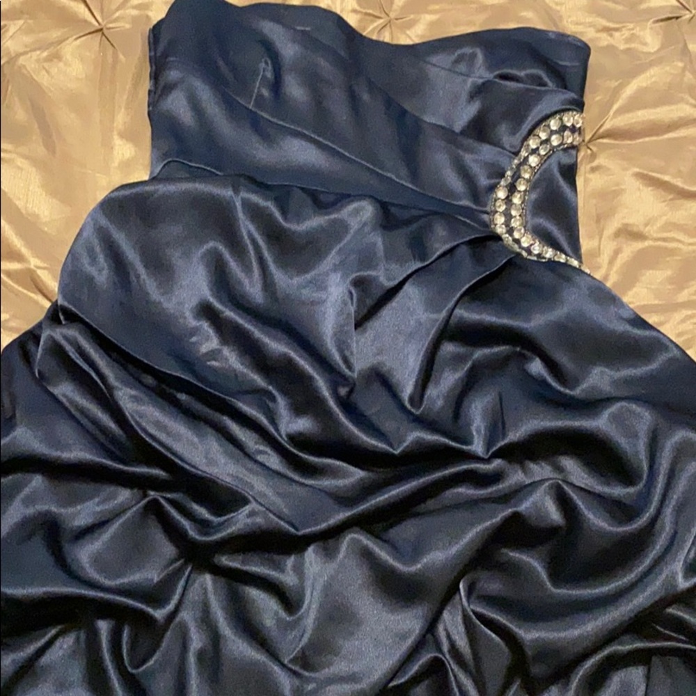 Blue formal dress